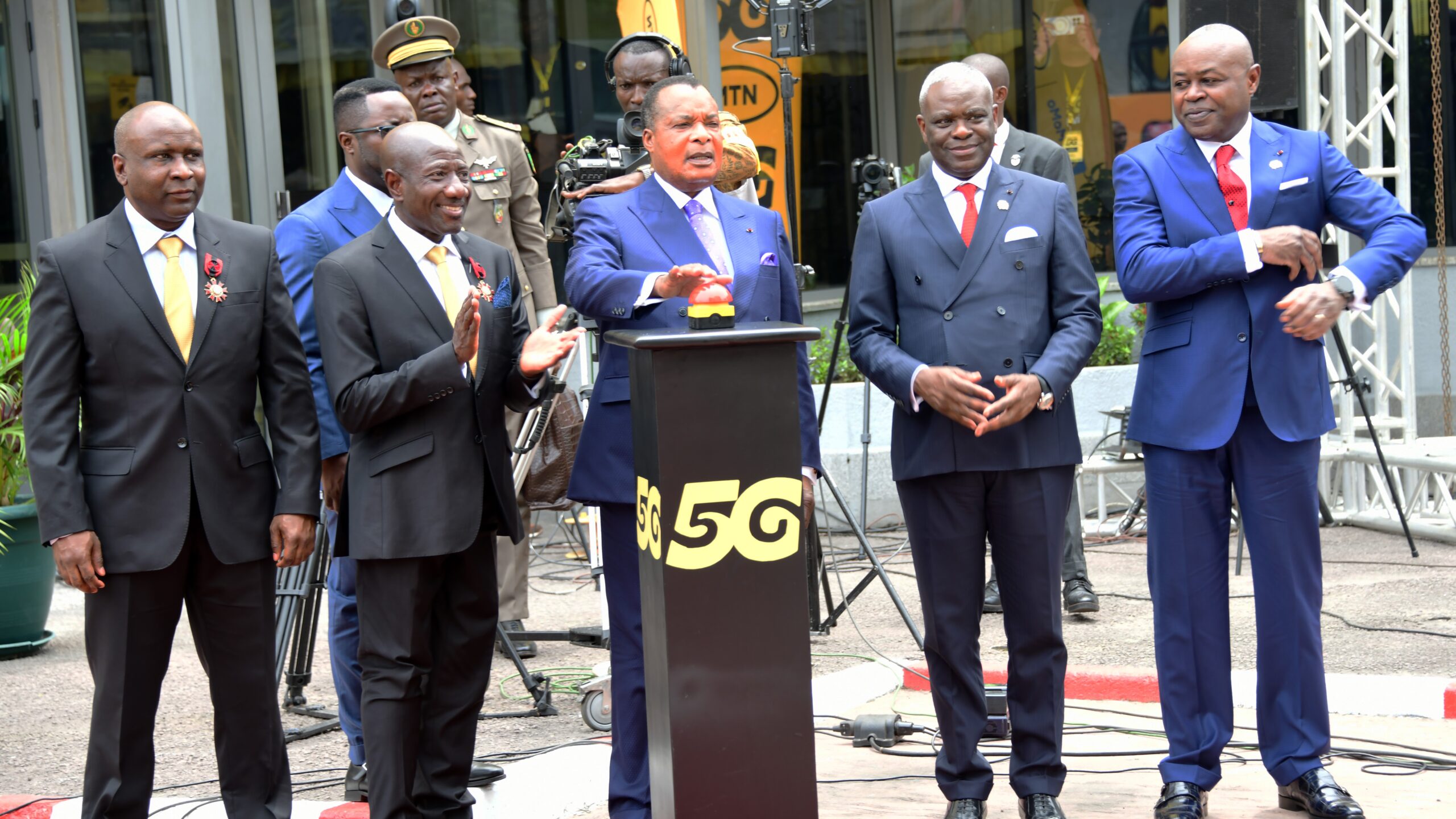 Congo/Numérique : Denis Sassou N’Guesso lance la 5G de MTN Congo