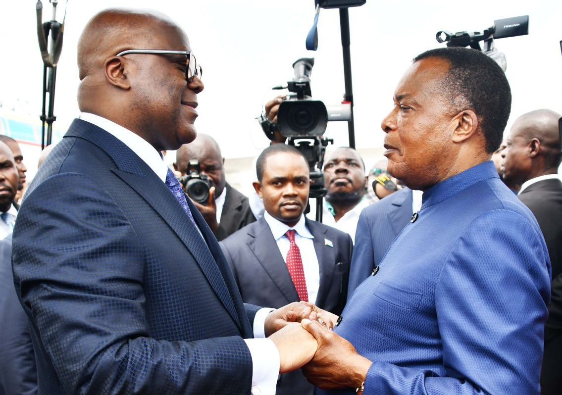 Congo-RDC : Félix Antoine Tshisekedi en visite de travail chez Denis Sassou-N’Guesso.