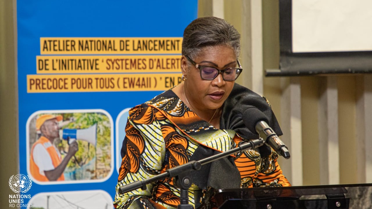 RDC : lancement de l’initiative « Alerte précoce pour tous » avec l’appui des Nations Unies.