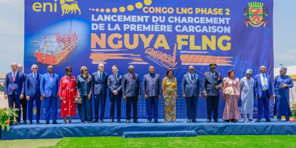 Énergie : le Congo franchit un cap historique avec l’inauguration du FLNG « Nguya ».
