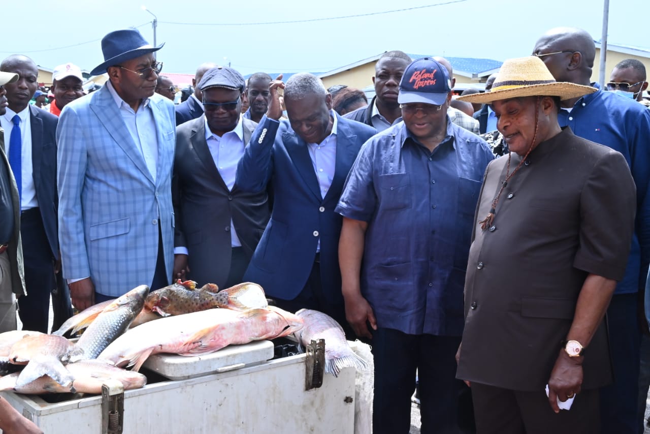 Denis Sassou-N’Guesso lance la 1ère édition de la Grande foire Agricole du Congo.