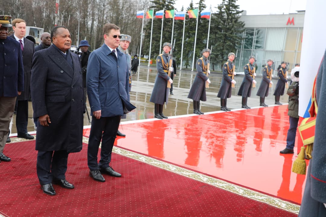 Denis Sassou-N’Guesso à Moscou : une visite d’Etat stratégique.