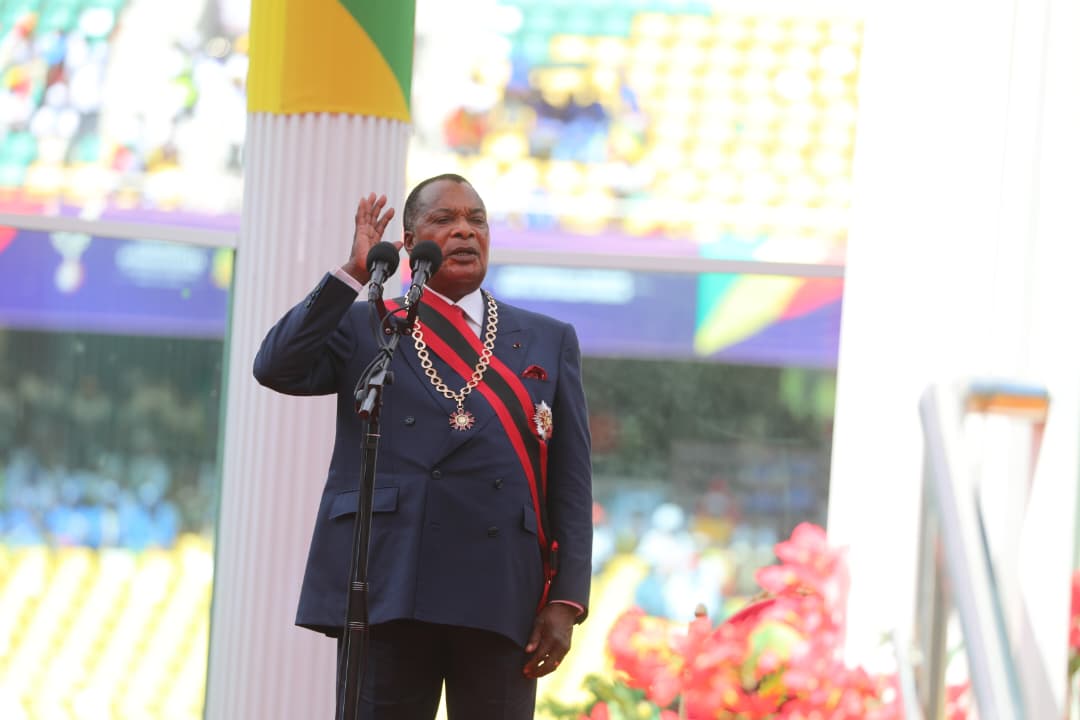 Congo : Denis Sassou-N’Guesso installé au cours d’une cérémonie historique.