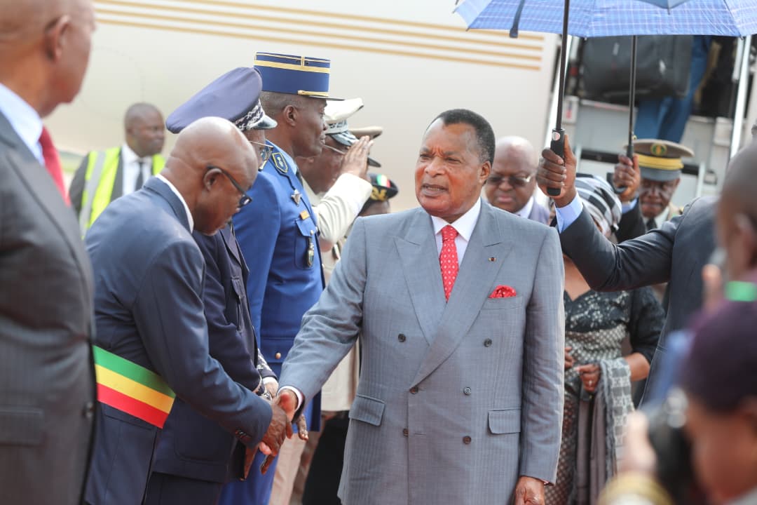 Denis Sassou-N’Guesso entame un séjour de travail à Oyo