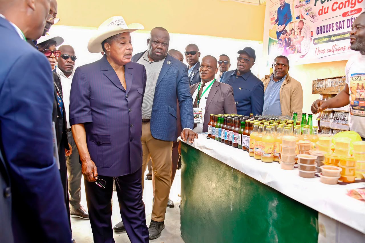 Agriculture : Denis Sassou-N’Guesso lance la 2ème édition de la Grande Foire agricole du Congo (GFAC).